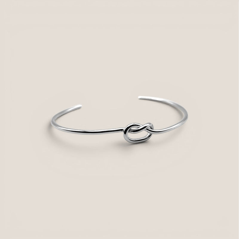 Brazalete Vínculo de plata esterlina .925 de PEONIA