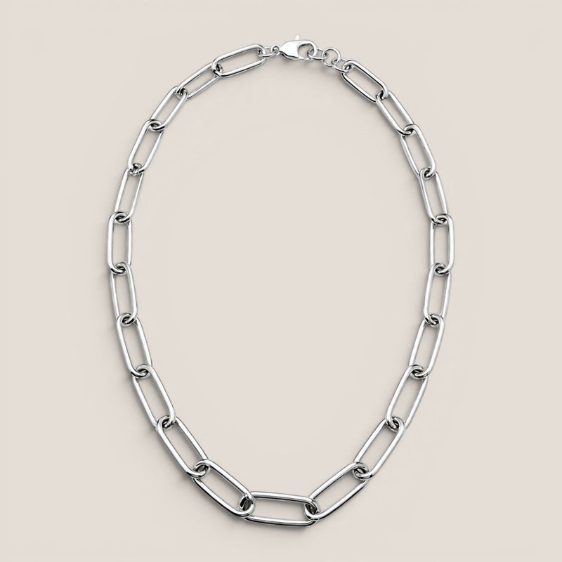 Collar Presencia de plata esterlina .925 de PEONIA