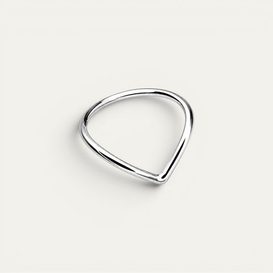 Anillo Lealtad de plata esterlina .925 de PEONIA