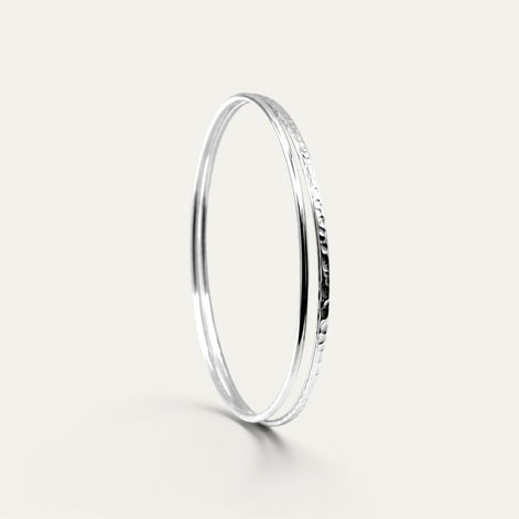 Brazalete Origen de plata esterlina .925 de PEONIA