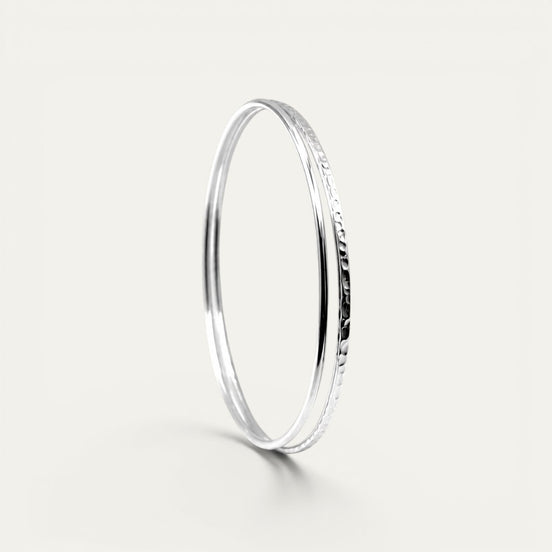 Brazalete Origen de plata esterlina .925 de PEONIA
