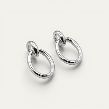 Aretes Herencia de plata esterlina .925 de PEONIA