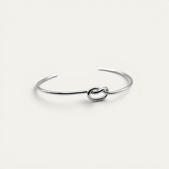 Brazalete Vínculo de plata esterlina .925 de PEONIA
