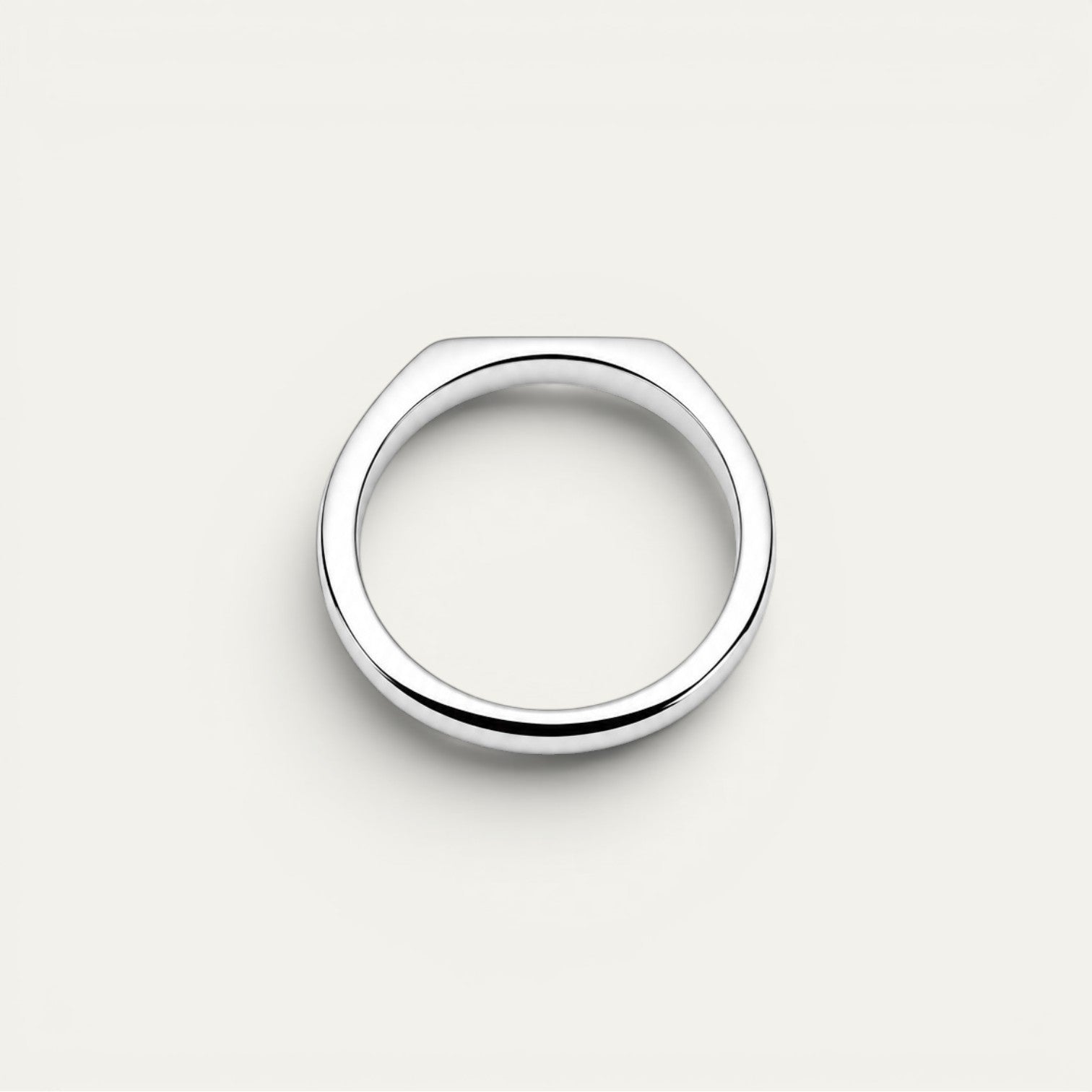 Anillo Permanencia de plata .925, banda de 2 mm
