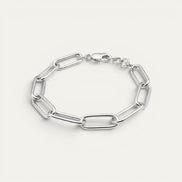 Pulsera Declaración de plata esterlina .925 de PEONIA