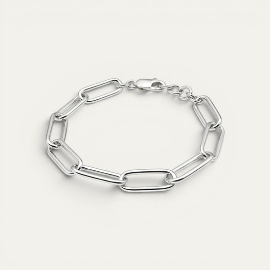 Pulsera Declaración de plata esterlina .925 de PEONIA