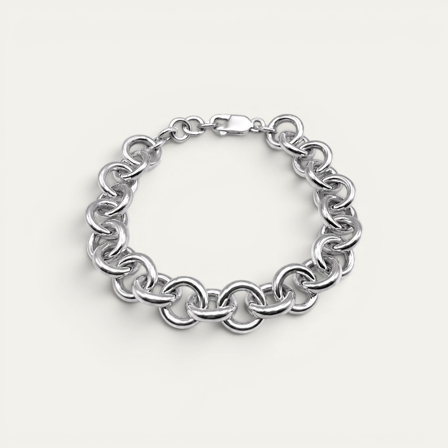 Pulsera Memoria de plata esterlina .925 de PEONIA