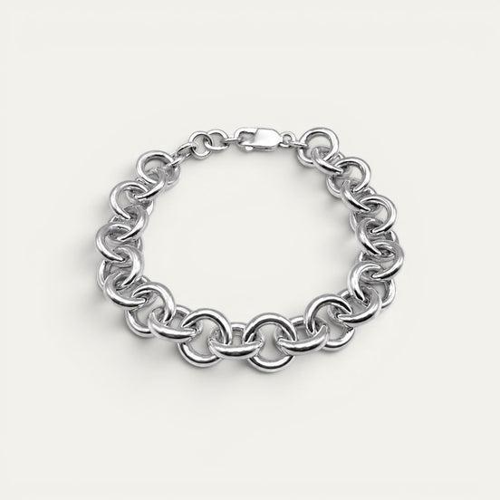 Pulsera Memoria de plata esterlina .925 de PEONIA